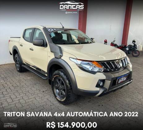 MITSUBISHI L200 TRITON 2.4 16V TURBO DIESEL SAVANA GLS CD 4X4 AUTOMÁTICO MITSUBISHI L200 TRITON 2.4 16V TURBO DIESEL SAVANA GLS CD 4X4 AUTOMÁTICO